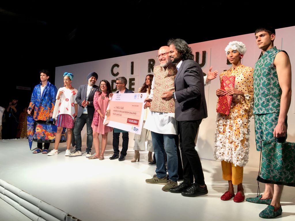 I WAS A SARI | LFW Circular Design Challenge Collection