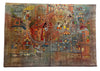 Durga Puja | Kantha on Handpainted Silk (Made to Order)