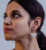 Champa Silver Filigree Earrings