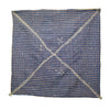 Small Patched and Embroidered Kavandi Baby Quilt: Mutlicolour