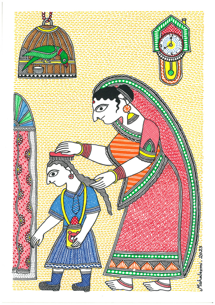 Mithila Art| Morning Routine