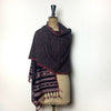 Bhujodi Cotton Stole: Red and Black