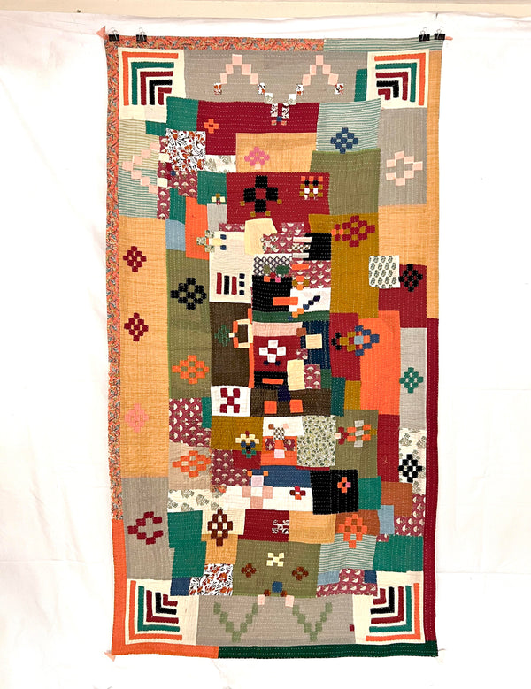 Handmade Quilts from India. Siddi Afro-Indian Quilts