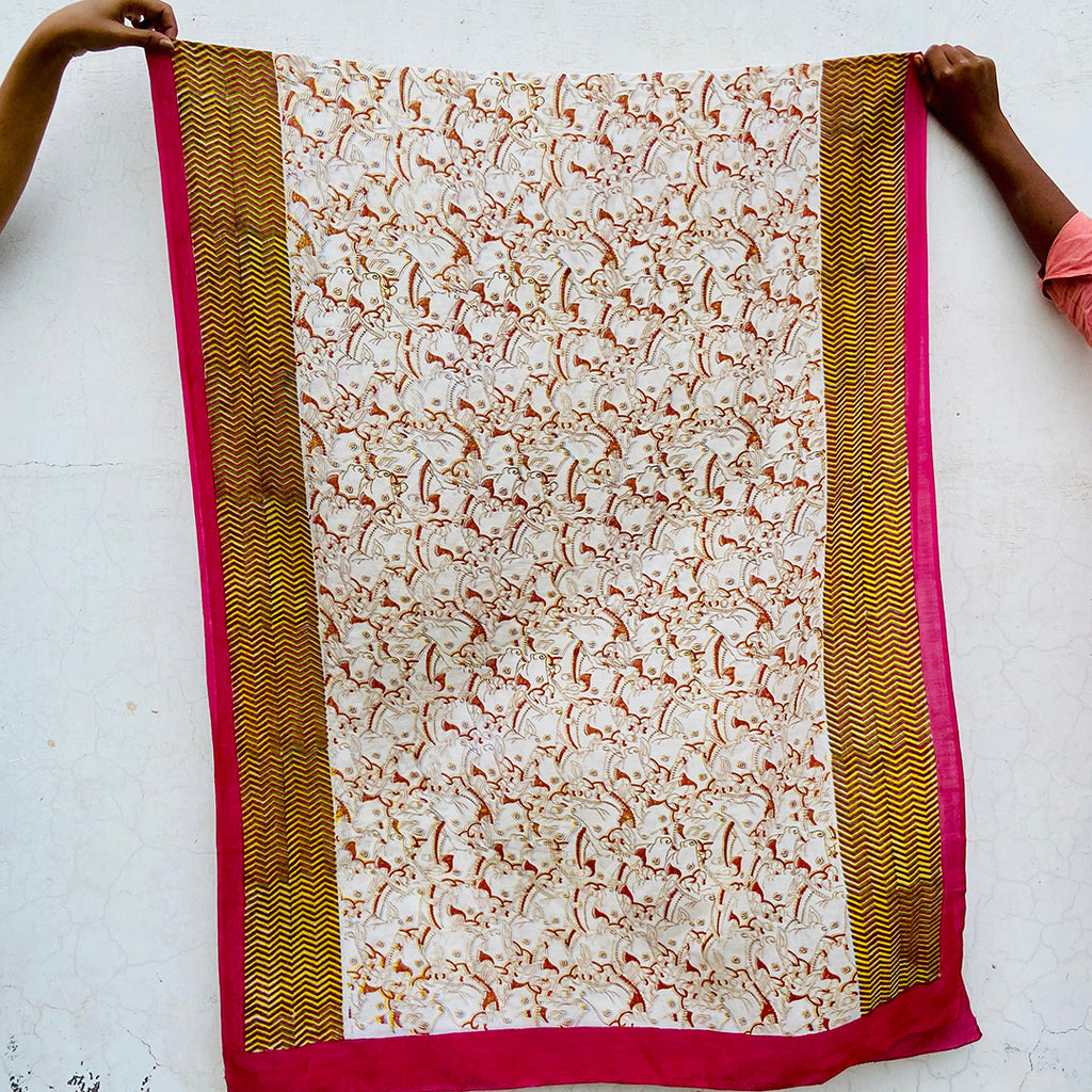 Holy Cow Wrap: White and Red