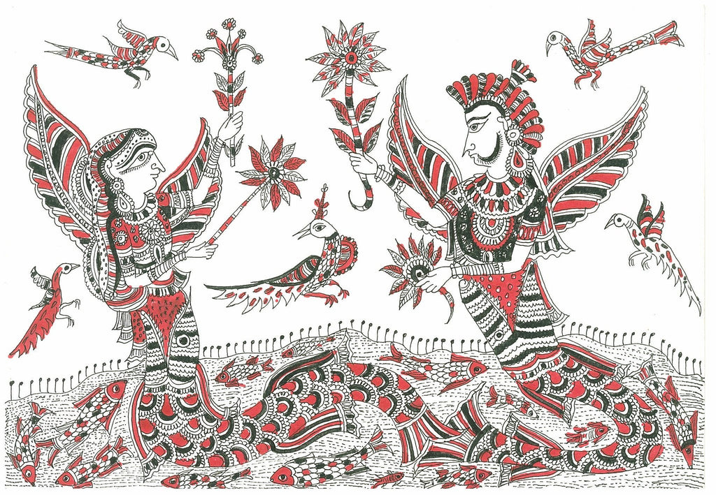 Mata-ni-Pachedi on Paper: Khodiyar Mata Story