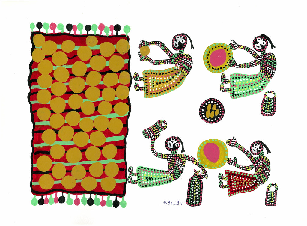 Prepaing for the Gol Gadhedo Festival