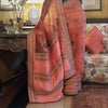 Upcycled Silk Sari: Orange and Pink