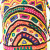 Vintage Rabari Embroidery Potli Bag: Multicolour