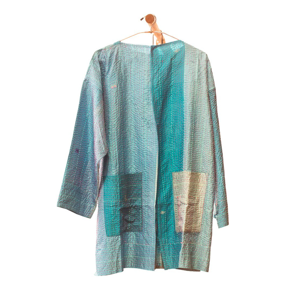 Stitching Project Full Sleeve Long Jacket | Medium