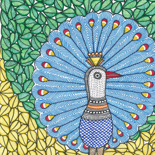 Mahalaxmi Karn: Dancing Peacock