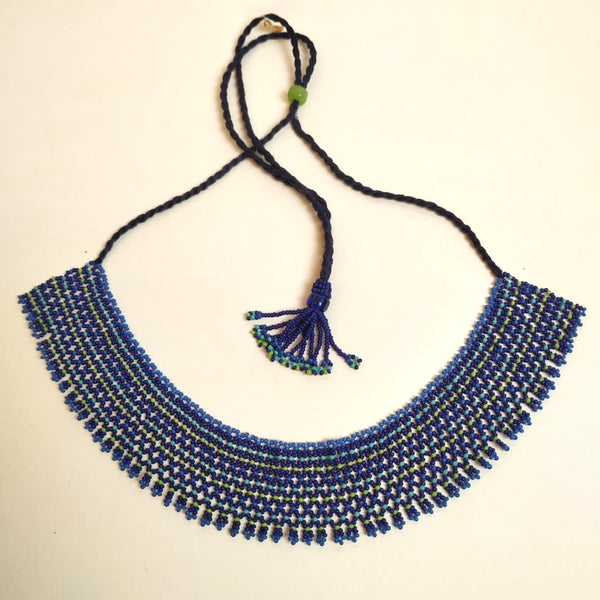 Anvi Shah's Beaded Necklace: Multicolour