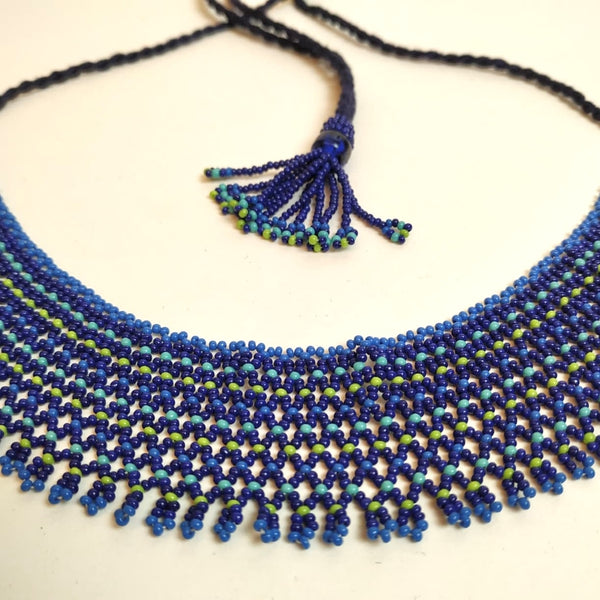 Anvi Shah's Beaded Necklace: Multicolour