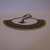 Anvi Shah's Beaded Beauties: Necklace, Brown, Green