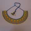 Anvi Shah's Beaded Beauties: Blue, Yellow, and Orange