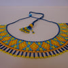 Anvi Shah's Beaded Beauties: Blue, Yellow, and Orange