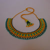 Anvi Shah's Beaded Beauties: Turquoise, Teal, orange, green and blue