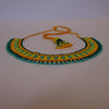 Anvi Shah's Beaded Beauties: Turquoise, Teal, orange, green and blue