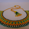 Anvi Shah's Beaded Beauties: Turquoise, Teal, orange, green and blue