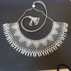 Anvi Shah's Beaded Beauties: Turquoise, Teal, White and Grey