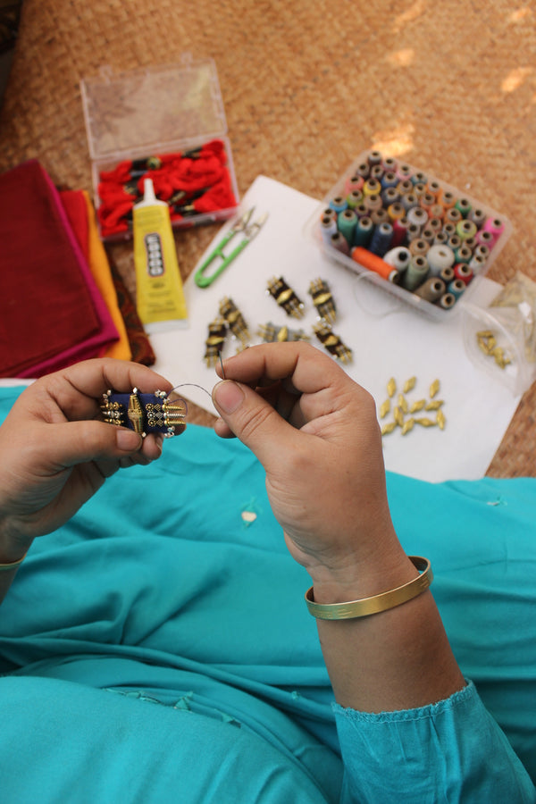 Textile Jewellery making Workshop with Mrunmayee Namjoshi - Saturday, 25th Oct 2025 | 2.00 - 5.00 PM