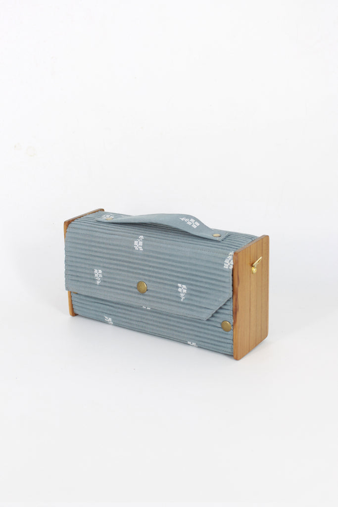 ASH GRAY & MOON Box Clutch - Changeable Sleeve