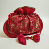 Pure Ghee Brocade Potli: Pink