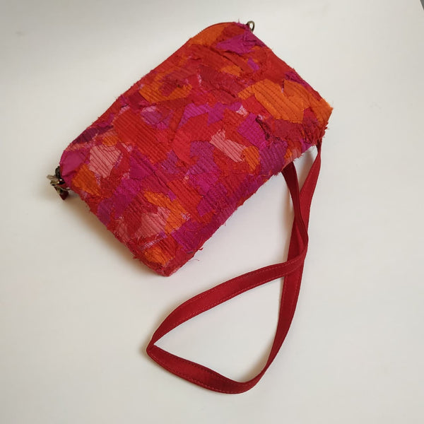 Pure Ghee Katran Arya Sling: Red and Pink