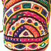 Vintage Rabari Embroidery Potli Bag: Multicolour
