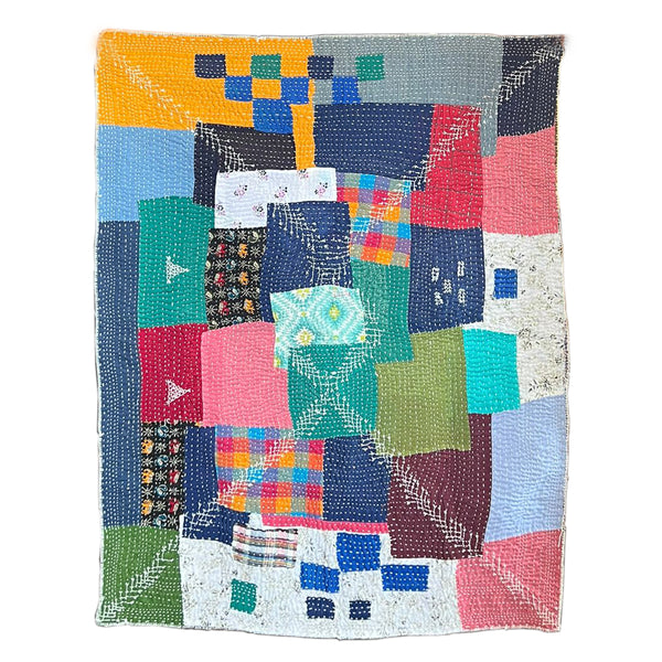 Tottil Khowdi Quilt | Multicolour