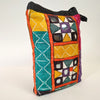Small Vintage Embroidery Cross-body Bag: Multicolour