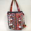 Vintage Embroidery Shoulder Bag: Multicolour