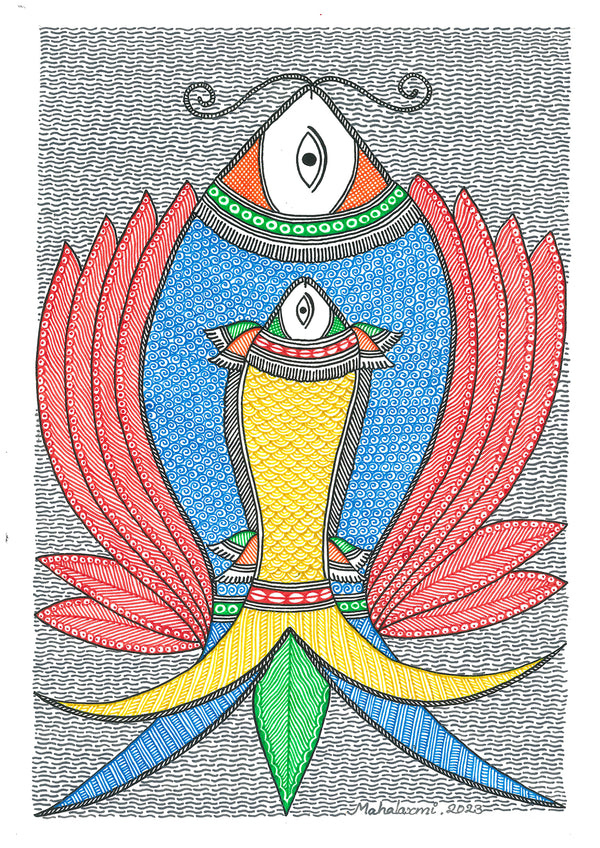 Madhubani Art | Guiding Fins