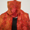 Mita Parekh's Block Printed Silk Stole: Orange