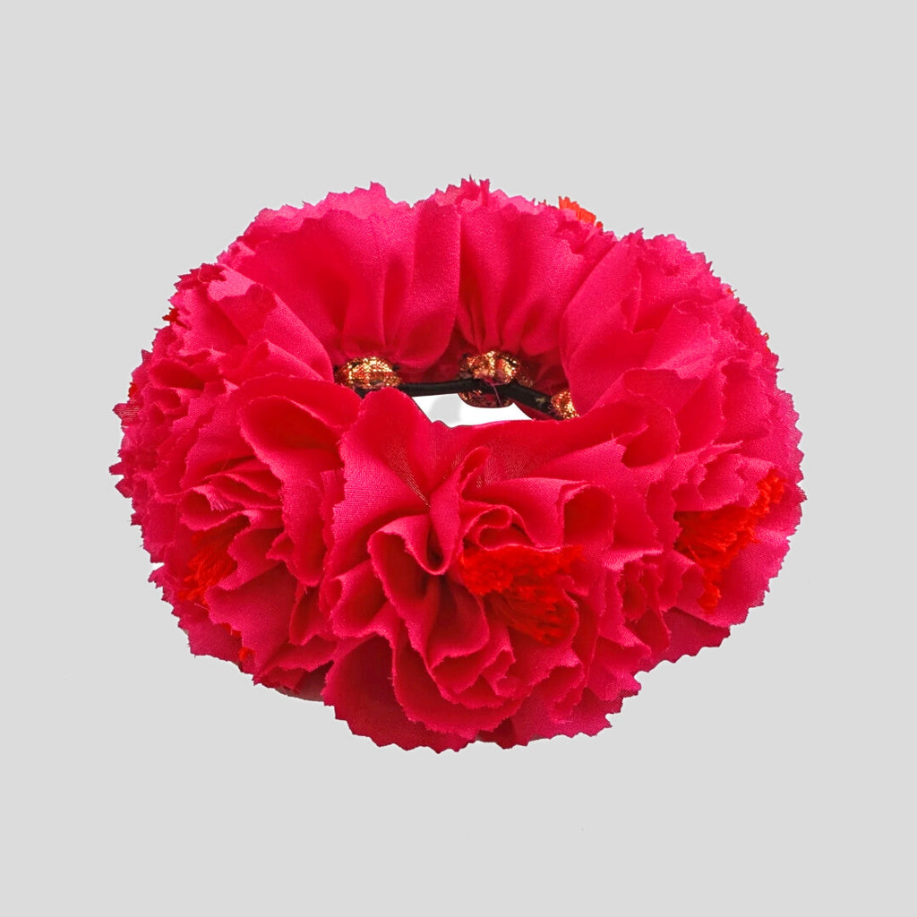 Pure Ghee Fuschia Genda Rubber Band: Pink