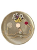 Cotton Crocheted Medium White Rakhi's : Rosette 2: Set of Two