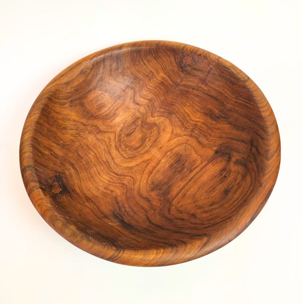 TRIBOLT Hand-Carved Natural Wood Walnut-Deep : Brown