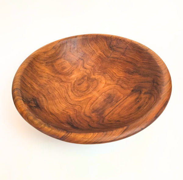 TRIBOLT Hand-Carved Natural Wood Walnut-Deep : Brown