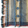 Bhujodi Ikat Cotton-Silk Stole: Natural Indigo Blue