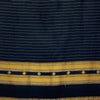 Bhujodi Striped Cotton Stole: Black