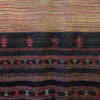 Bhujodi Ikat Silk Stole: Natural Sappanwood and Iron-Black
