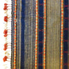 Bhujodi Ikat Silk Stole: Natural Indigo and Sappanwood