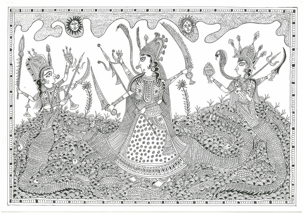 Mata-ni-Pachedi on Paper: Khodial Mata