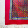Rani Block Printed Square Tablecloth: Pink