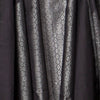 Siddeshwara Khun Cotton-Silk Stole: Black and Grey